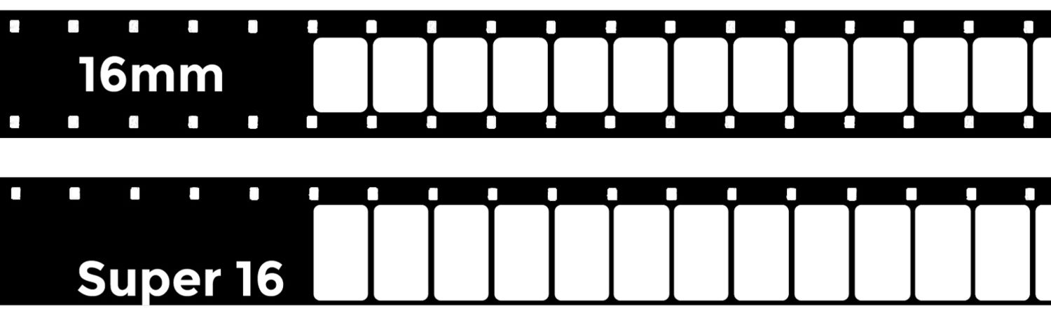 Standard 16mm - Super 16mm